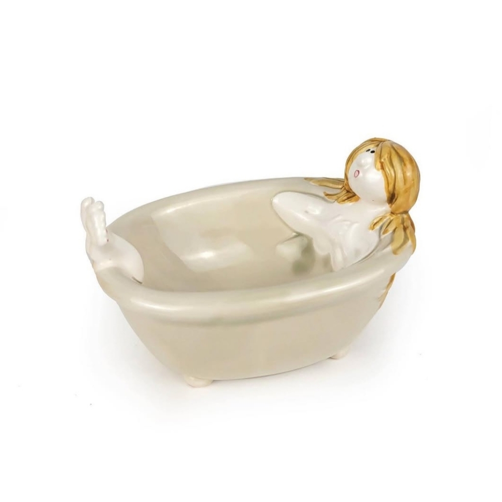 Vintage Fitz and Floyd Bathtub Soap Dish